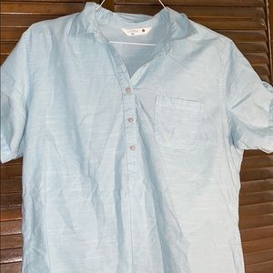 Riders by Lee Light Blue Collared Button Down